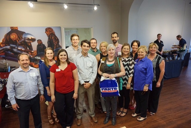 Group photo at a social event.