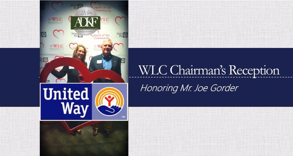 Event honoring Mr. Joe Gorder.