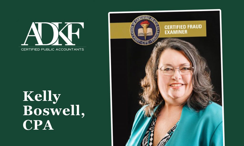 Certified Fraud Examiner professional portrait.