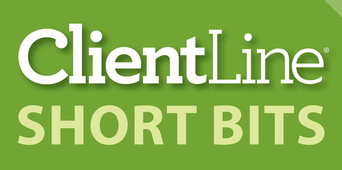 ClientLine Short Bits logo design