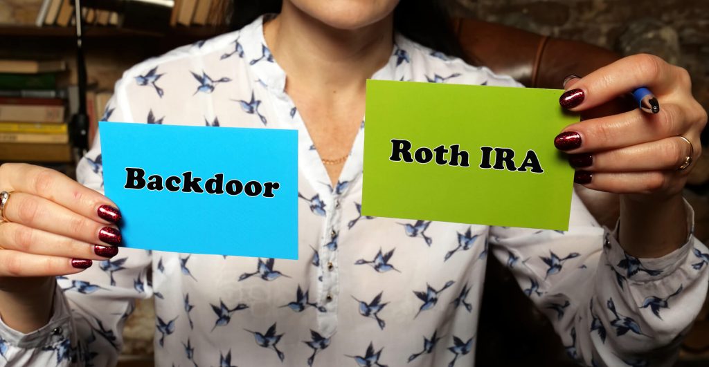 Person holding cards about finance