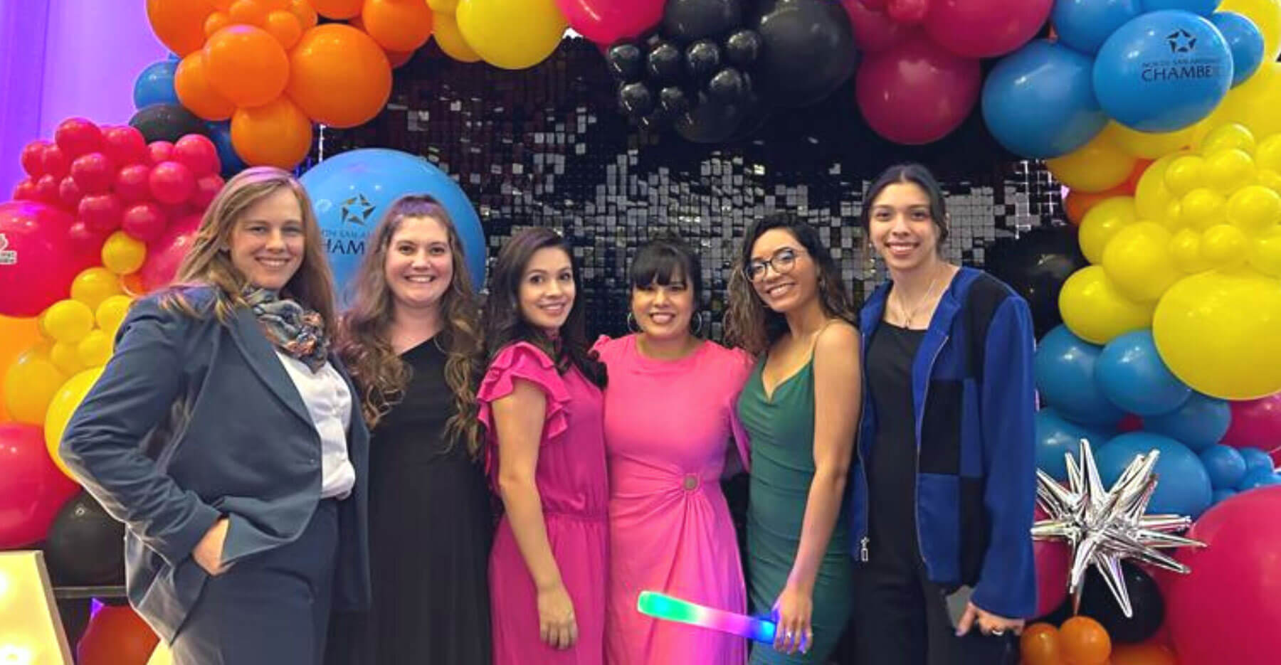 Group of people at a celebration.