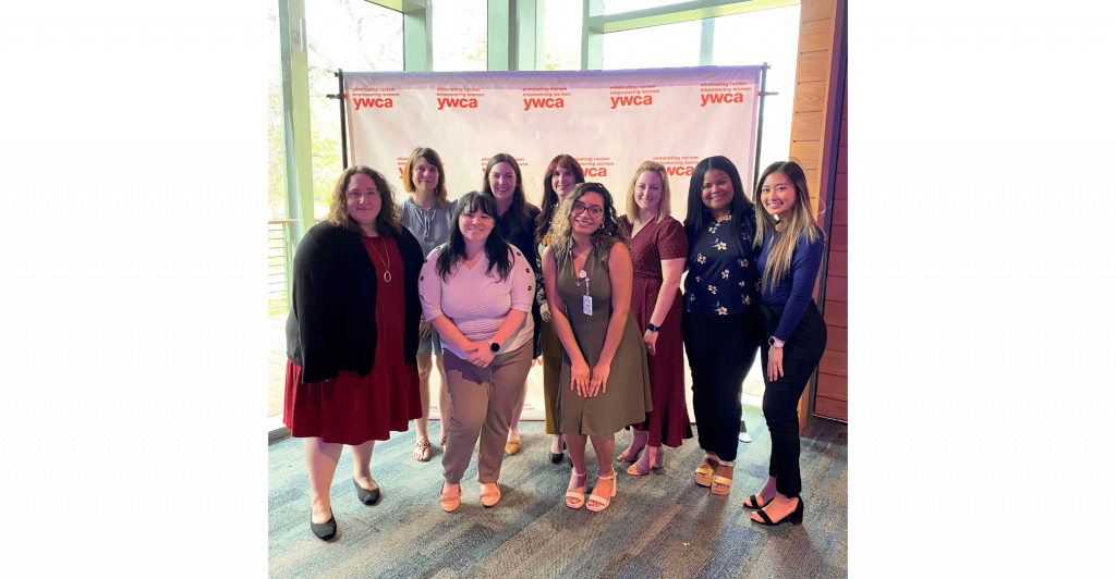 Group photo at YWCA event