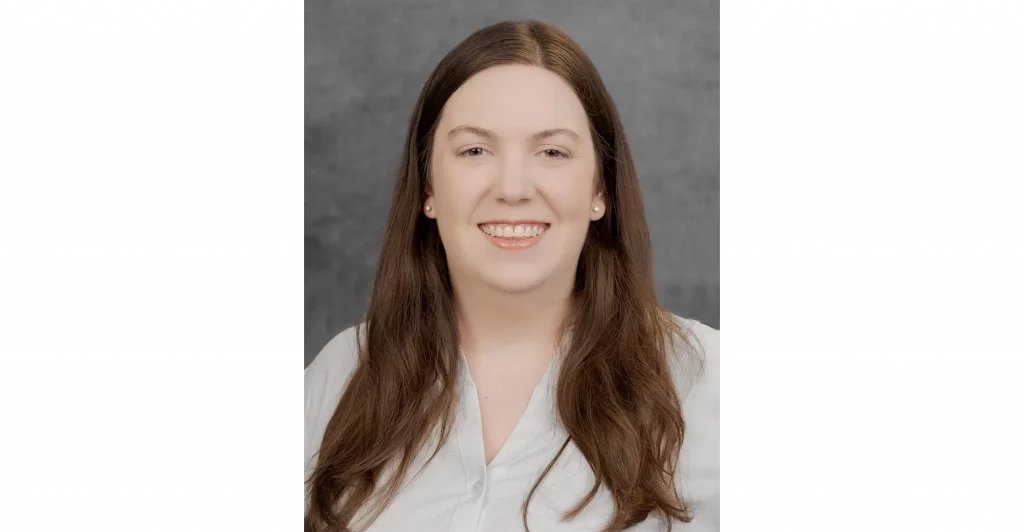 Person with long brown hair