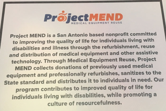 Nonprofit improving lives through equipment reuse