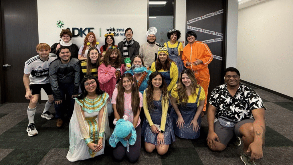 group of people in costumes