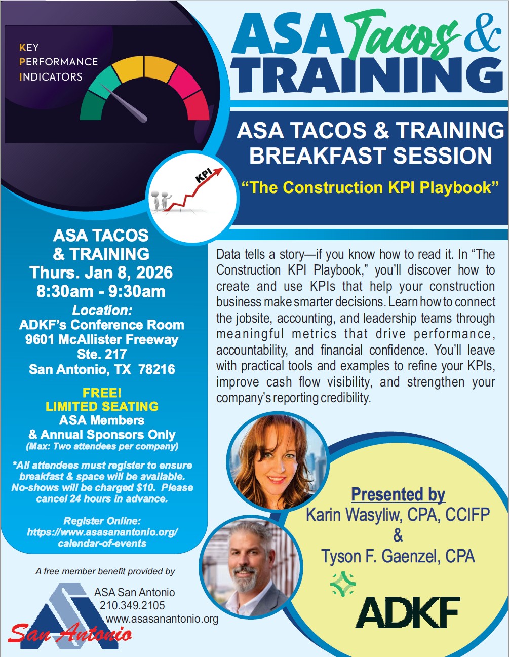 Breakfast session on construction KPI book